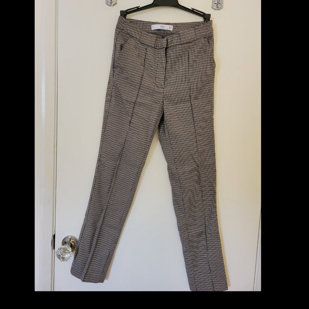 MNG Basics Houndstooth Trousers